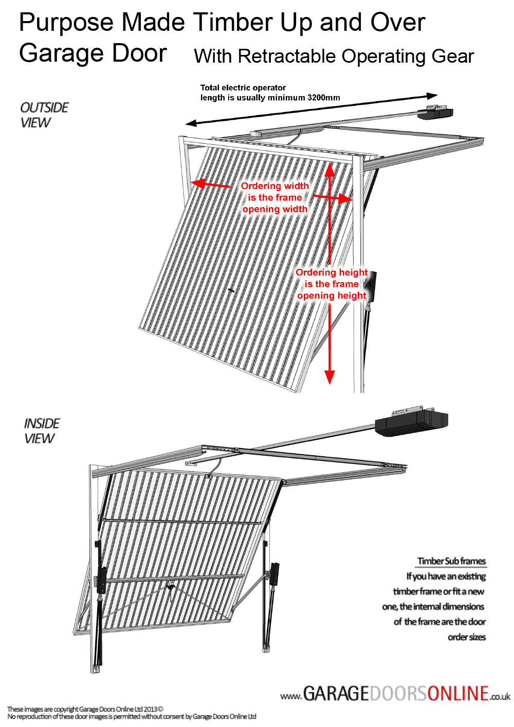 Cedar Measuring Guide - Retractable